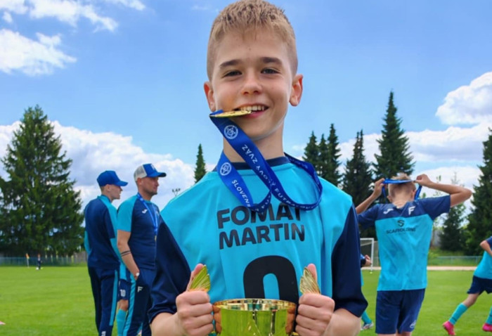 Filip Princik - football talent successfully follows his dream