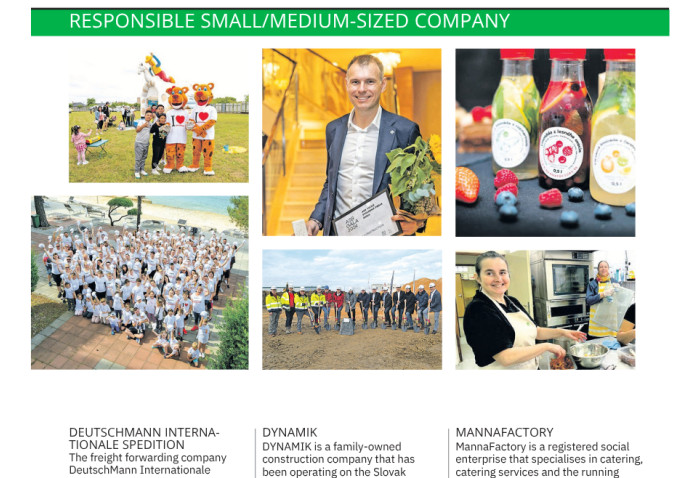 We are finalists in the Via Bona award in the Responsible Small and Medium-sized Company category