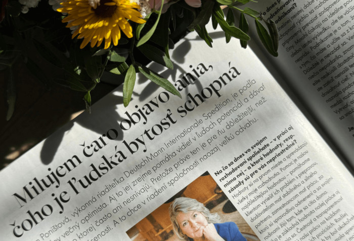 SME Ženy o objavovaní potenciálu a hodnotách Miriam Poništovej
